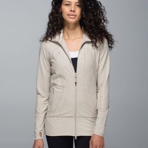 NWT Lululemon Stride Jacket 2 Heathered Mojave Tan